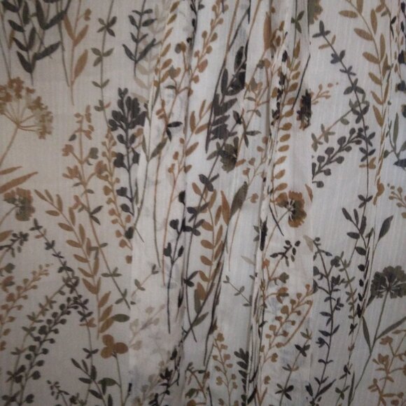 Calvin Klein floral blouse size 1X - Picture 4 of 5